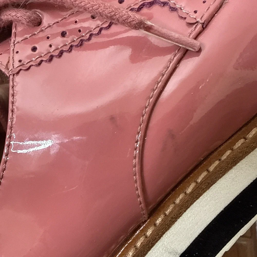 HALOGEN Atlantic-Pacific Platform Gabriela‎ Patent Oxford Chunky Academia 7.5
